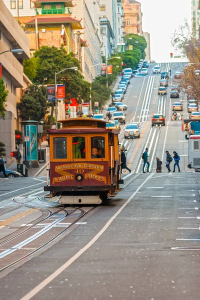 Felvonó, San Francisco, Amerikai Egyesült Államok — Stock Fotó