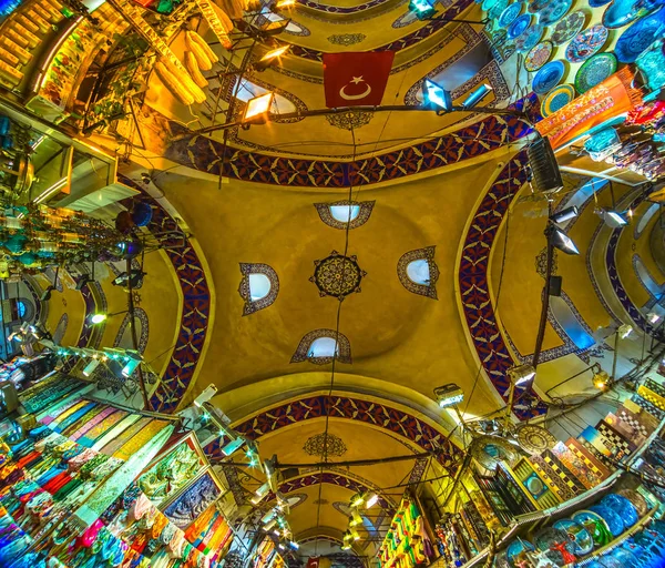 Grote bazaar, istanbul, Turkije. — Stockfoto