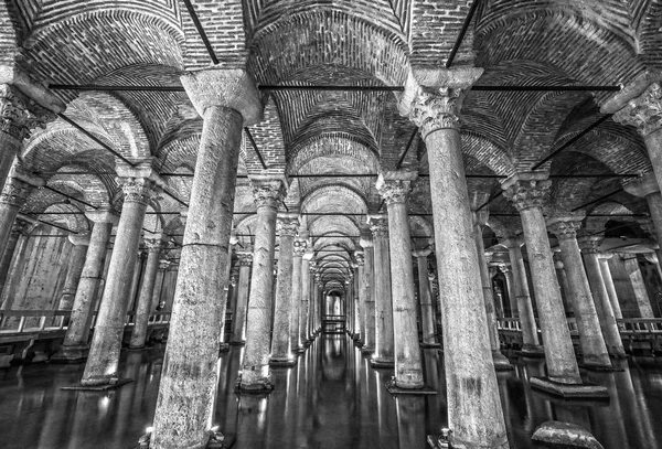 Basilica Cistern, (Yerabathan), Istanbul, Turecko. — Stock fotografie