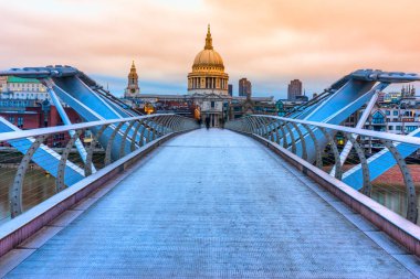 St. Pauls cathedral, London, UK clipart