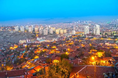 Gün batımında, Türkiye'de Ankara