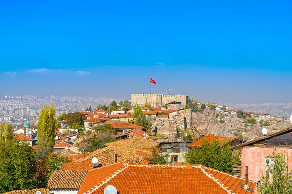 Ankara Burg, Ankara Hauptstadt der Türkei — Stockfoto