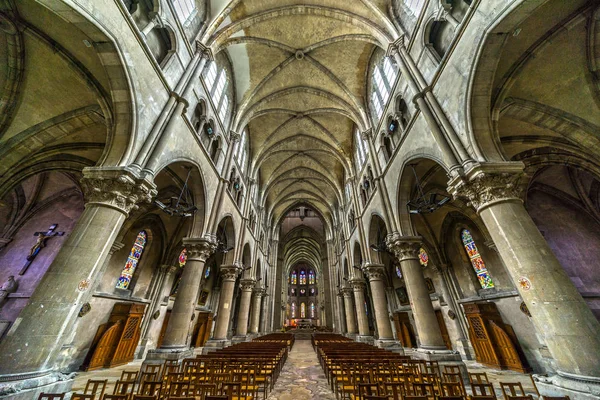 Bazilika svatého Urbain Troyes - Francie, Aube — Stock fotografie