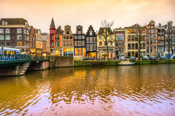 Амстердам, низовья . — стоковое фото