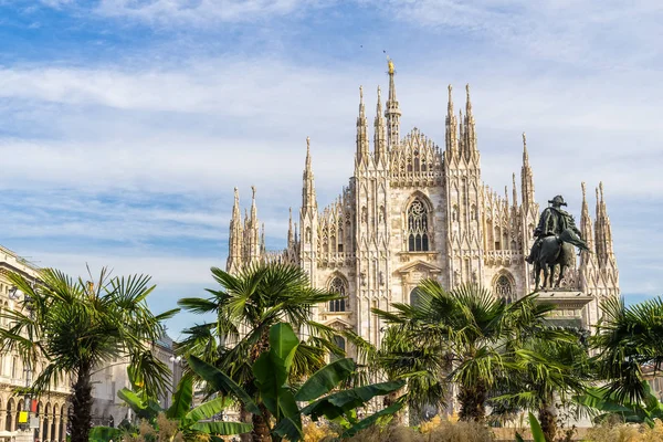 Duomo de milan, italia. —  Fotos de Stock