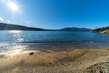 Enfola Beach, Portoferraio, Elba Adası, İtalya