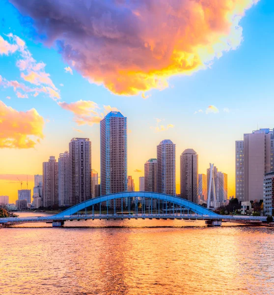 Tokio Skyline, Japan. — Stockfoto