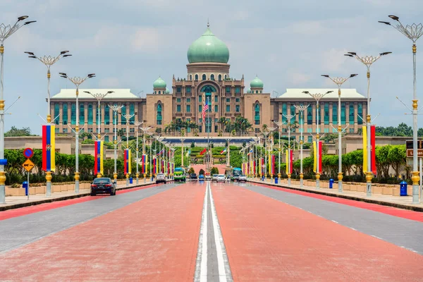 Jabatan perdana menteri, na terytorium federalnym Putrajaya, Kuala L — Zdjęcie stockowe