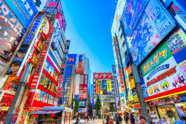 Tokyo, Akihabara, Japonya.