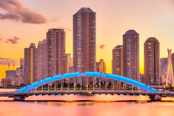 Tokio Skyline, Japan. — Stockfoto