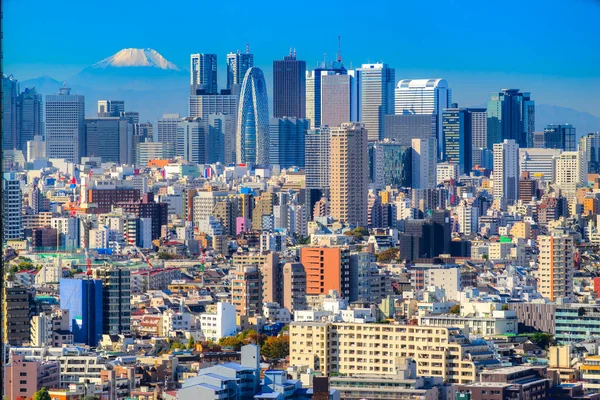 Horizonte de Tóquio, Japão . — Fotografia de Stock