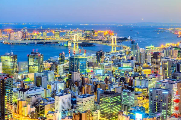 Horizonte de Tóquio, Japão . — Fotografia de Stock