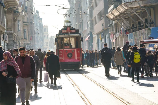 Istanbul Istiklal Cadesi, Turecko - Turecko — Stock fotografie