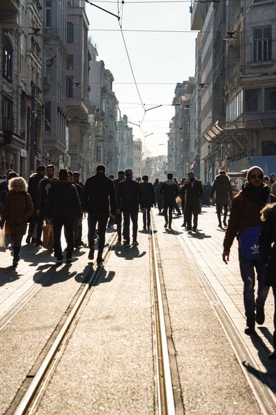 伊斯坦布尔Istiklal Cadesi,土耳其 — 图库照片