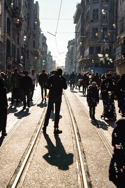 伊斯坦布尔Istiklal Cadesi,土耳其 — 图库照片