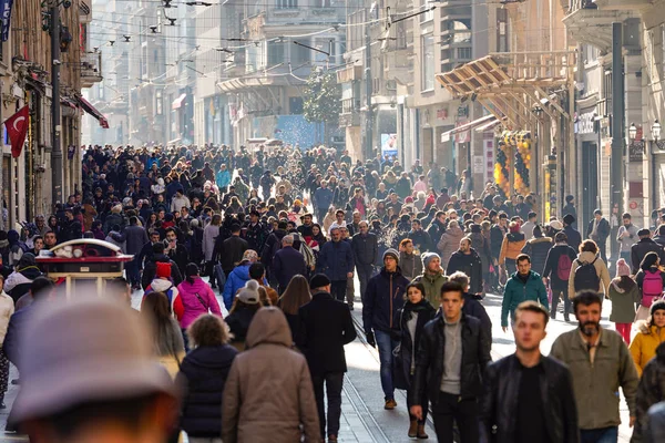 Istanbul Istiklal Cadesi, Turchia - Turchia — Foto Stock