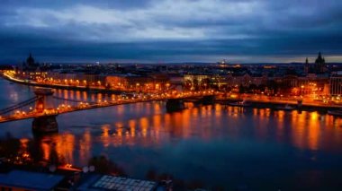 Budapeşte Zincir Köprüsü ve Parlamentosu 'nun Zaman Çizelgesi