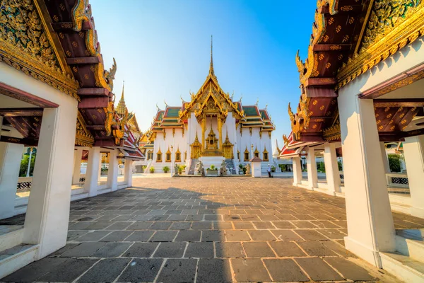 Complejo Wat Phra Kaew y Grand Palace. Bangkok, Tailandia . —  Fotos de Stock