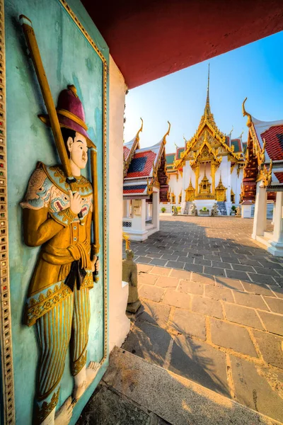 Wat phra kaew und großer Palastkomplex. bangkok, thailandia. — Stockfoto