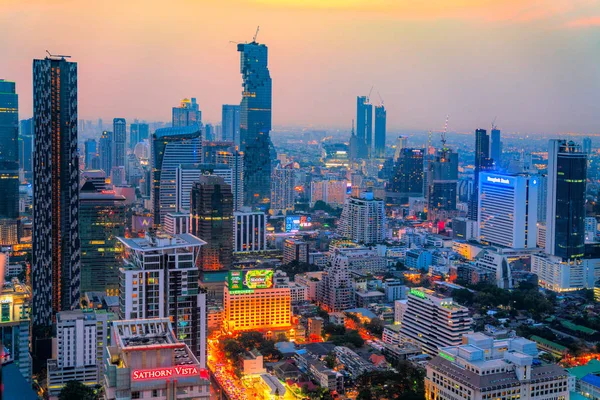 Bangkok skyline, Tailandia —  Fotos de Stock