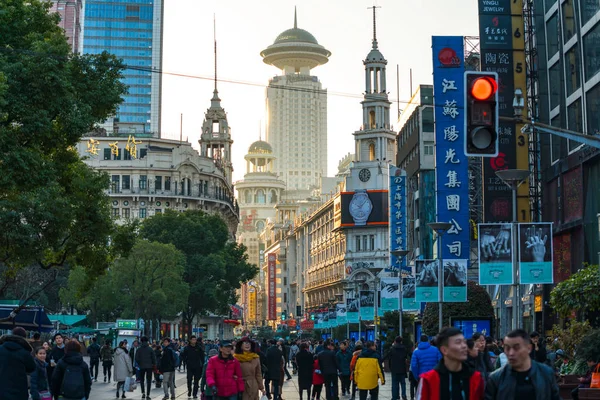 Nanjing Road, Shanghai, China — Stock Photo, Image