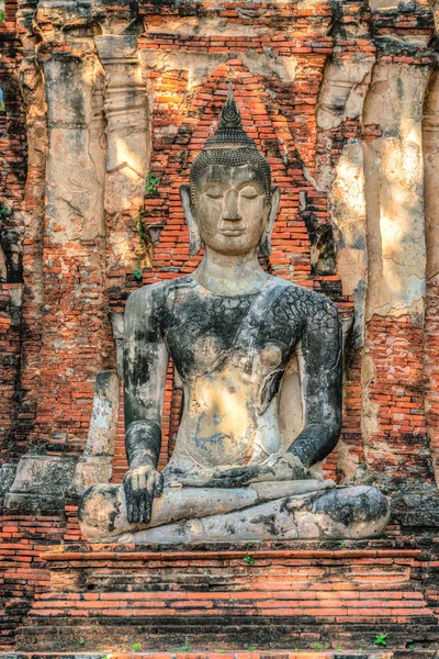Wat Chaiwatthanaram, parc historique Ayutthaya, Bangkok, Thaïlande — Photo