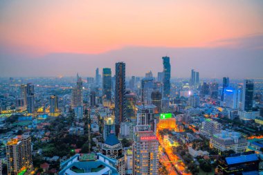 Bangkok skyline,Thailand clipart