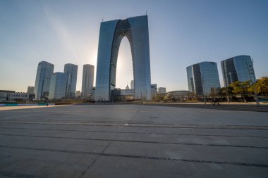 Şangay Skyline, Bund, Çin manzaralı