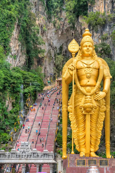 Kuala Lumpur Malaysien Februar 2018 Die Batu Höhlen Kuala Lumpur — Stockfoto