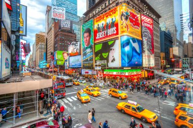 Times square, new york city, ABD.