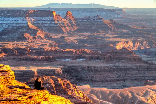 Martwego konia punkt State Park, Utah, Stany Zjednoczone Ameryki. — Zdjęcie stockowe