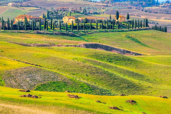 Crete Senesi, siena, Toscana, Olaszország — Stock Fotó