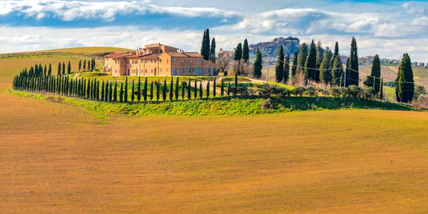 Creta Senesi, Siena, Toscana, itália — Fotografia de Stock