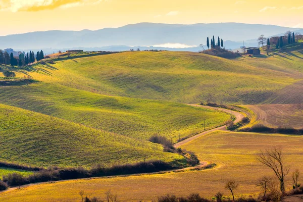 Girit Senesi, siena, Toskana, İtalya — Stok fotoğraf