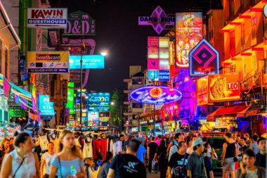 angkok, Khao san road, Thailand.
