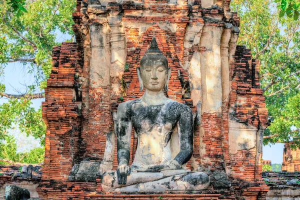 Wat Chaiwatthanaram, Ayutthaya historisch park, Bangkok, Thailan — Stockfoto