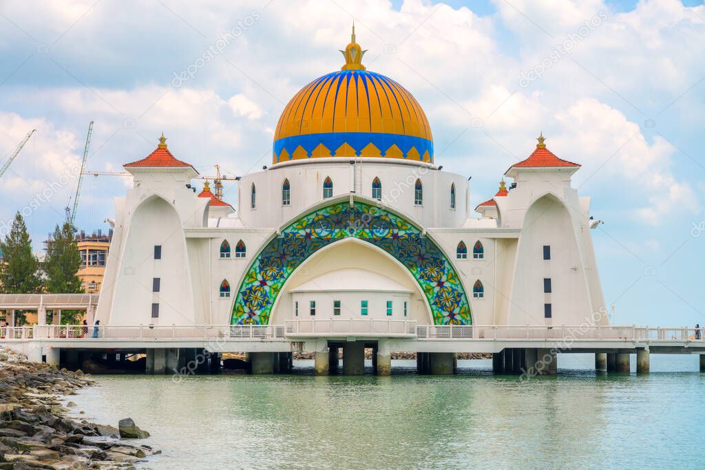 Malacca Straits Mosque, Malaysia