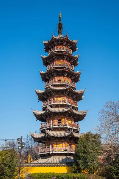 Shanghai Longhua Tempel, China. — Stockfoto