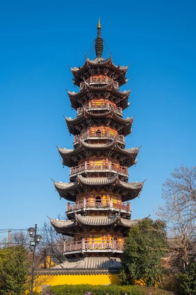 Şangay Longhua Tapınağı, Çin. — Stok fotoğraf