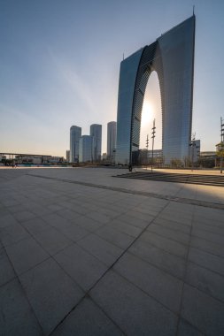Şangay Skyline, Bund, Çin manzaralı