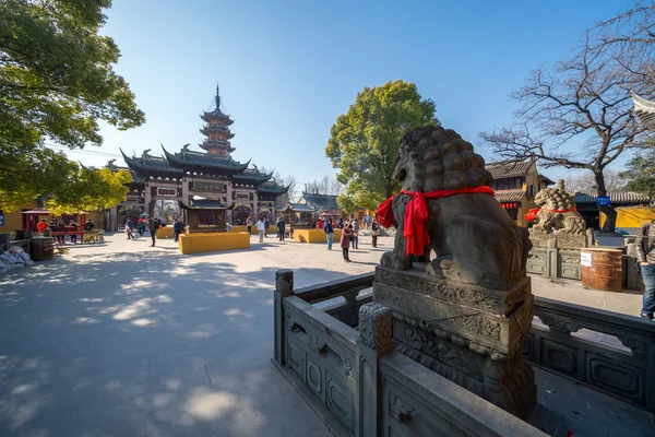 Shanghai Longhua Temple, China. — Stock Photo, Image