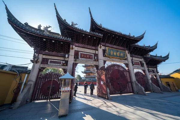 Shanghai Longhua Temple, China. — Stock Photo, Image