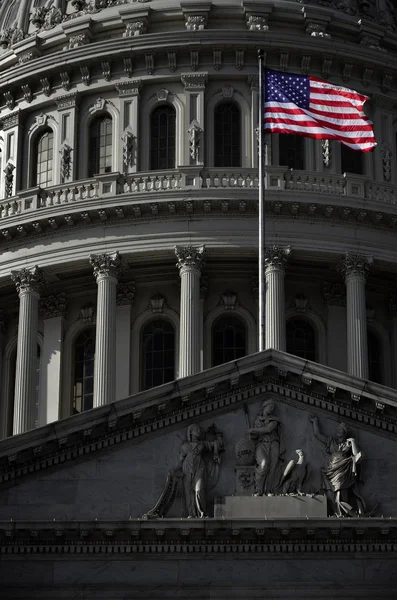 Edificio del Capitolio de Estados Unidos en Washington DC —  Fotos de Stock