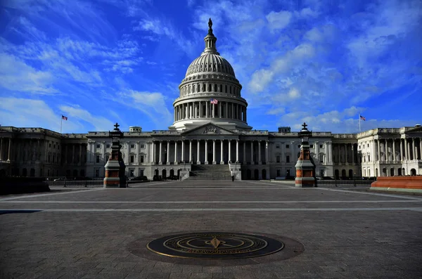 Edificio del Capitolio de Estados Unidos en Washington DC — Foto de Stock