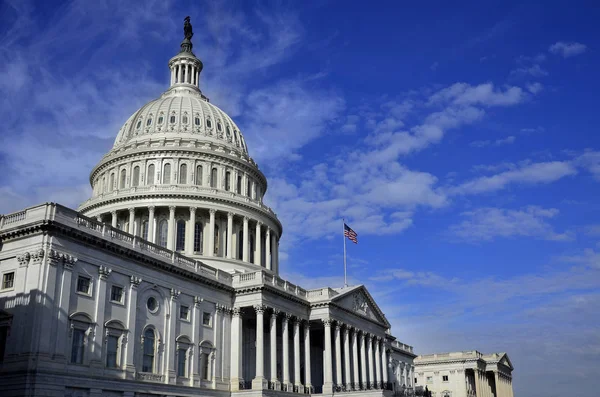 Capitool van de Verenigde Staten in Washington DC openbaar gebouw — Stockfoto