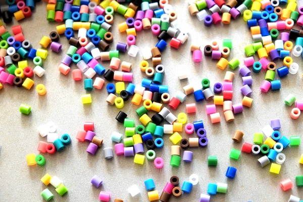 Beads for Crafts Making Art — Stock Photo, Image