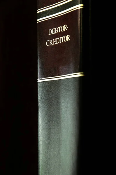 Devedor e credor Manual de Direito Livro — Fotografia de Stock