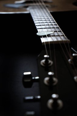Müzik çalmak için gitar alet 