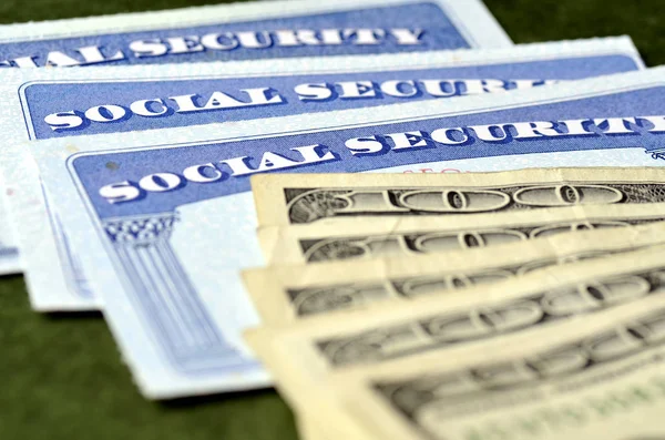 Social Security Card for Identification — Stock Photo, Image