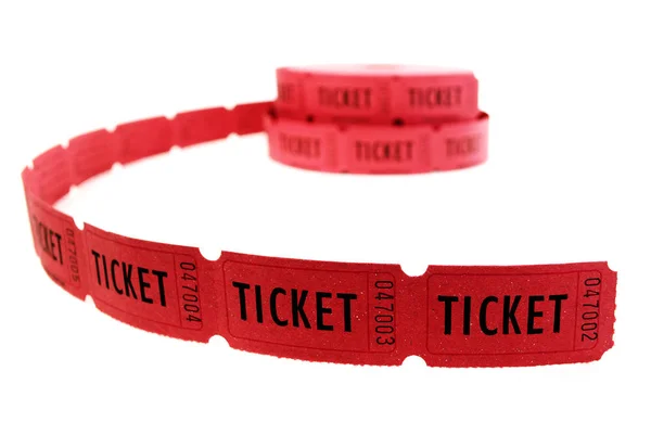 Tickets Used for Entrance into an Event — Stock Photo, Image